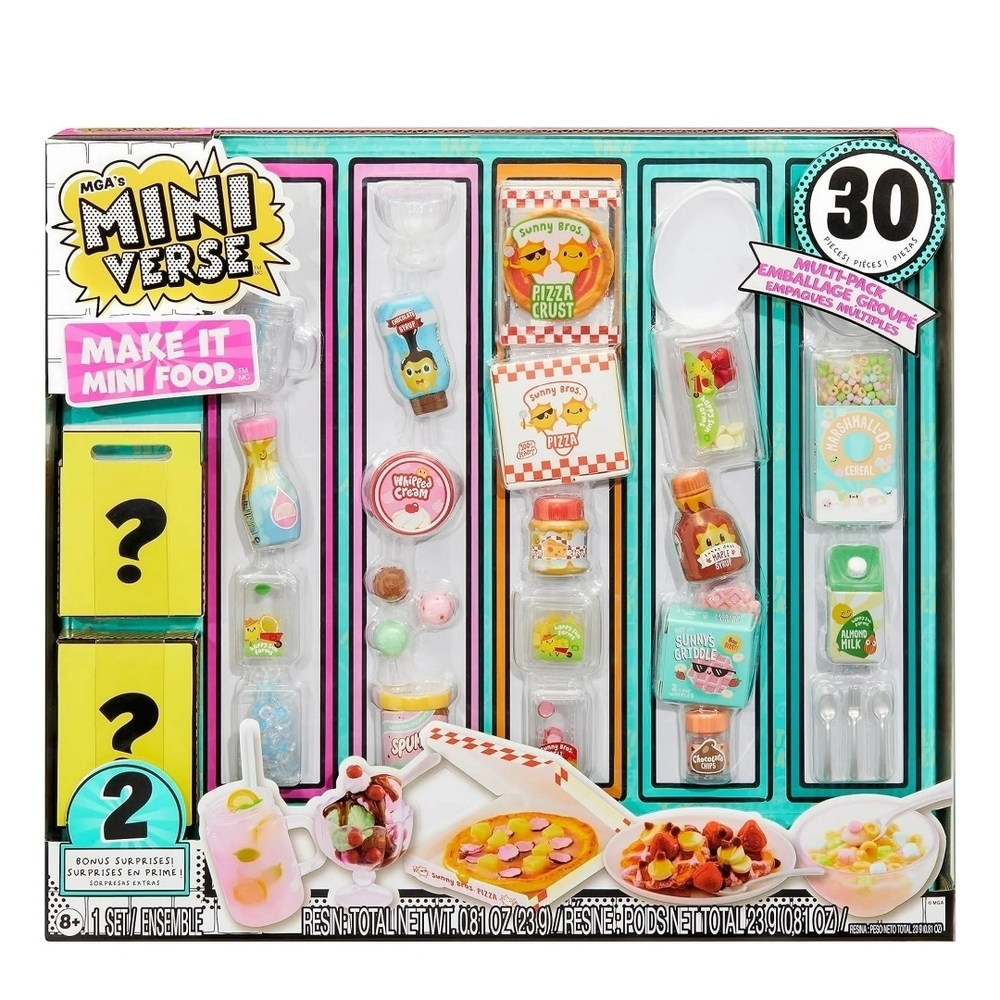 🆕️MGA's Mini Verse Make It Mini Food Set -30pc